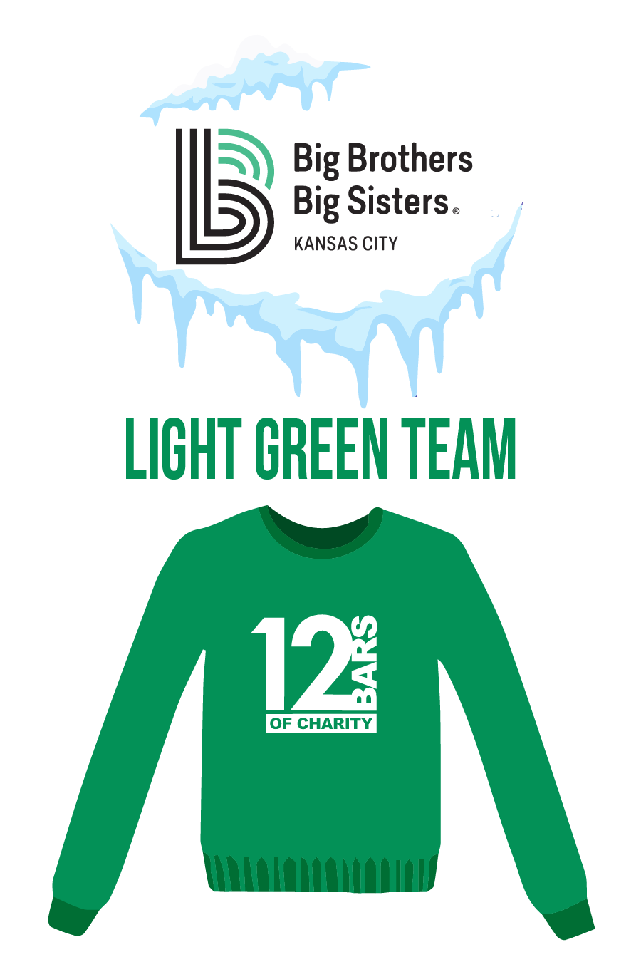 Big Brothers Big Sister - Team Light Green